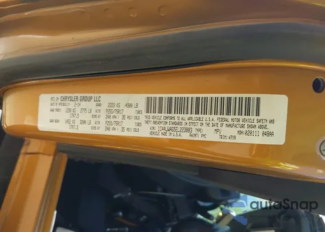 2014 Jeep Wrangler Sport z USA, uszkodzony, nr VIN 1C4AJWAG5EL223883